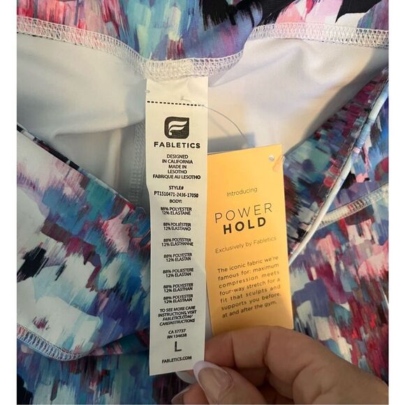 Fabletics Solid Choice Salar Power‎ Hold Leggings Size Large - Picture 4 of 4